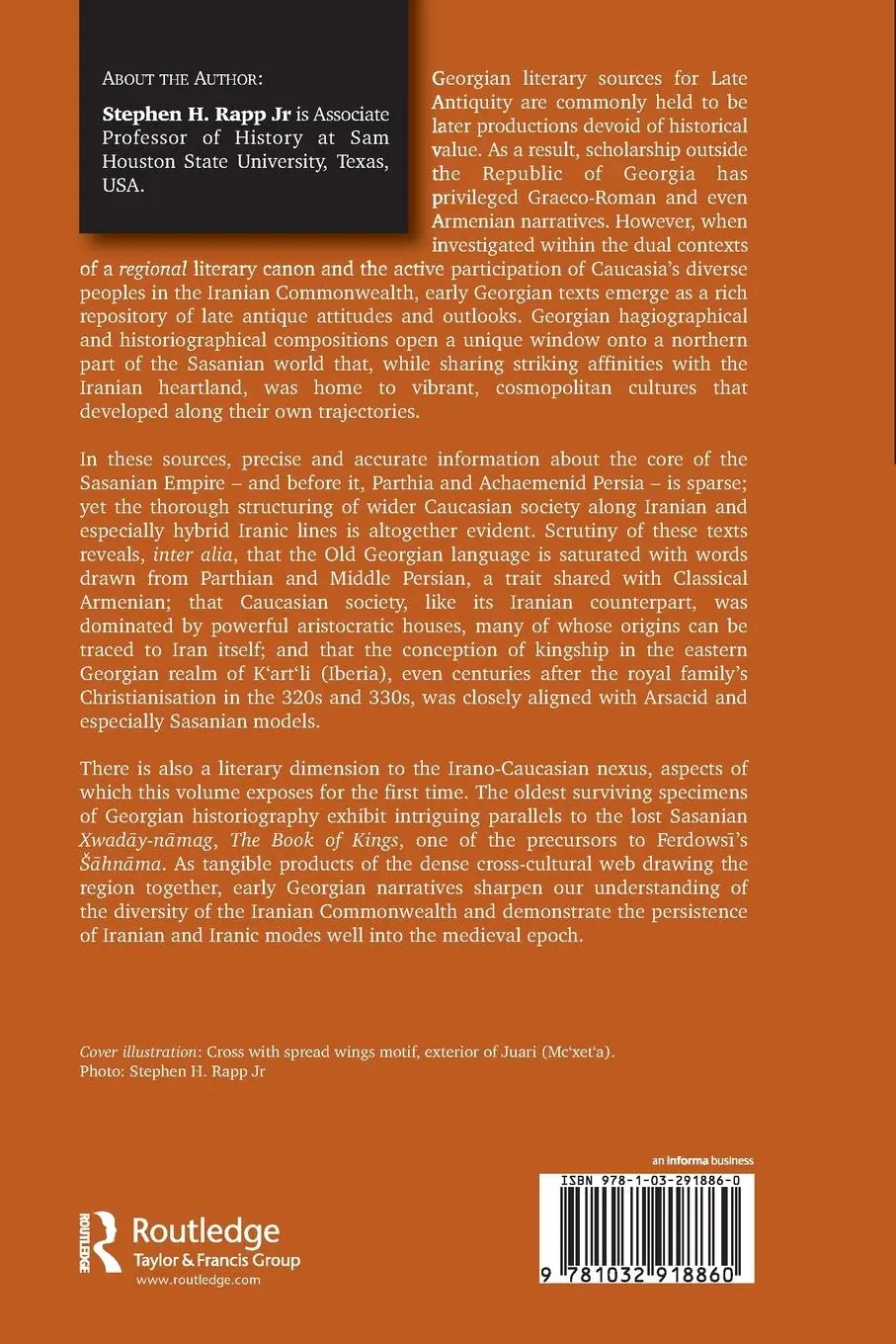 Rückseite: 9781032918860 | The Sasanian World through Georgian Eyes | Stephen H. Rapp Jr | Buch