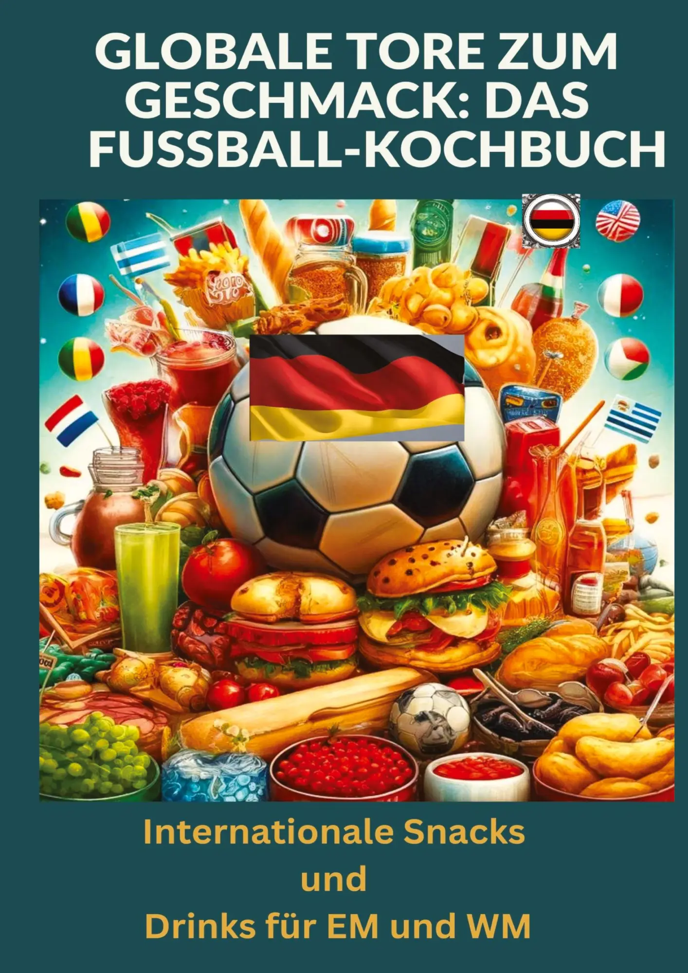 Cover: 9783384198860 | Globale Tore zum Geschmack: Das Fußball-Kochbuch: Fußballfest der...