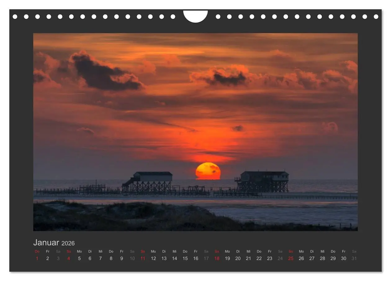 Bild: 9783516098860 | Impressionen aus St. Peter-Ording (Wandkalender 2026 DIN A4 quer),...