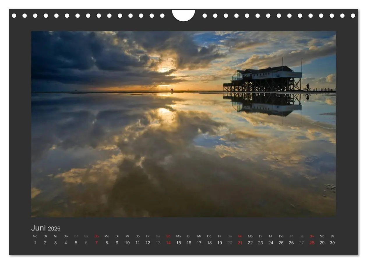 Bild: 9783516098860 | Impressionen aus St. Peter-Ording (Wandkalender 2026 DIN A4 quer),...