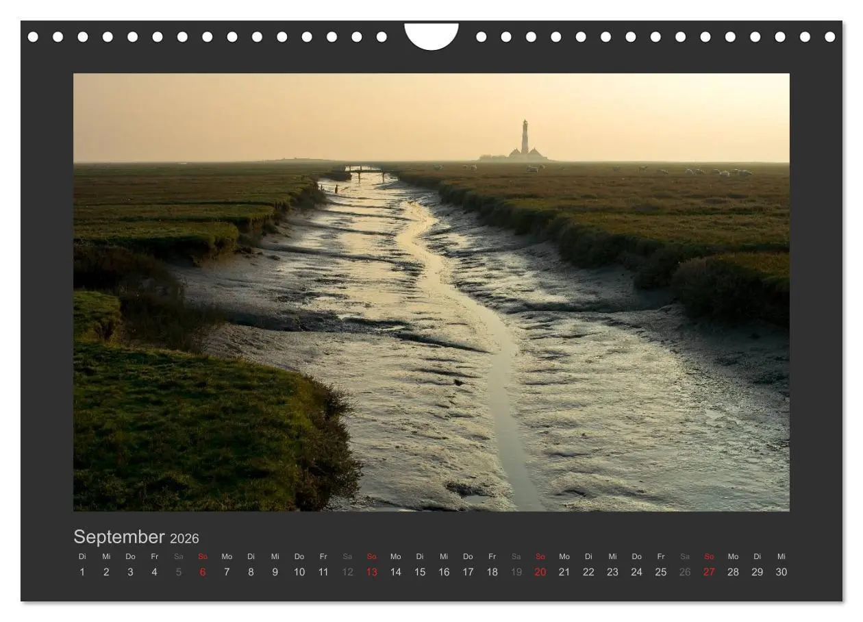 Bild: 9783516098860 | Impressionen aus St. Peter-Ording (Wandkalender 2026 DIN A4 quer),...