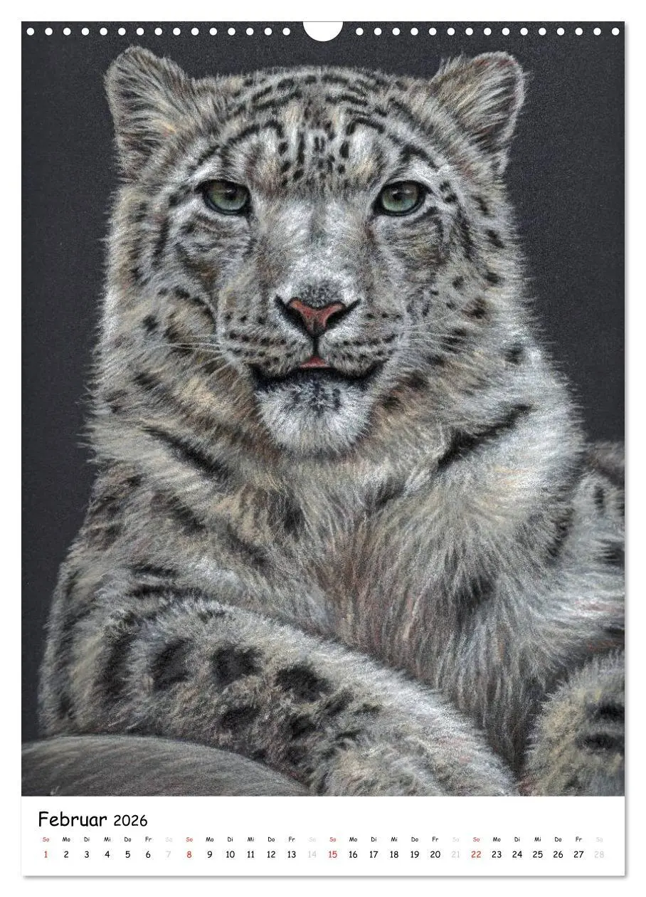 Bild: 9783516478860 | Wildlife Portraits (Wandkalender 2026 DIN A3 hoch), CALVENDO...