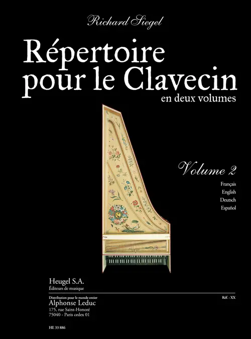 Cover: 9790047338860 | Répértoire pour le clavecin vol.2 (dt/en/frz/sp) | Buch