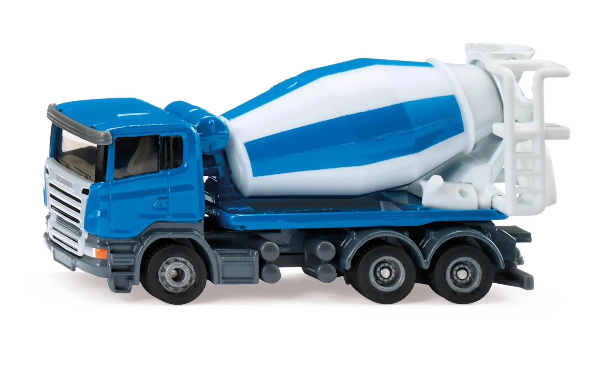 Cover: 4006874118960 | SIKU 1896 - Fahrmischer, Scania-Fahrerhaus mit Liebherr Aufbau,...