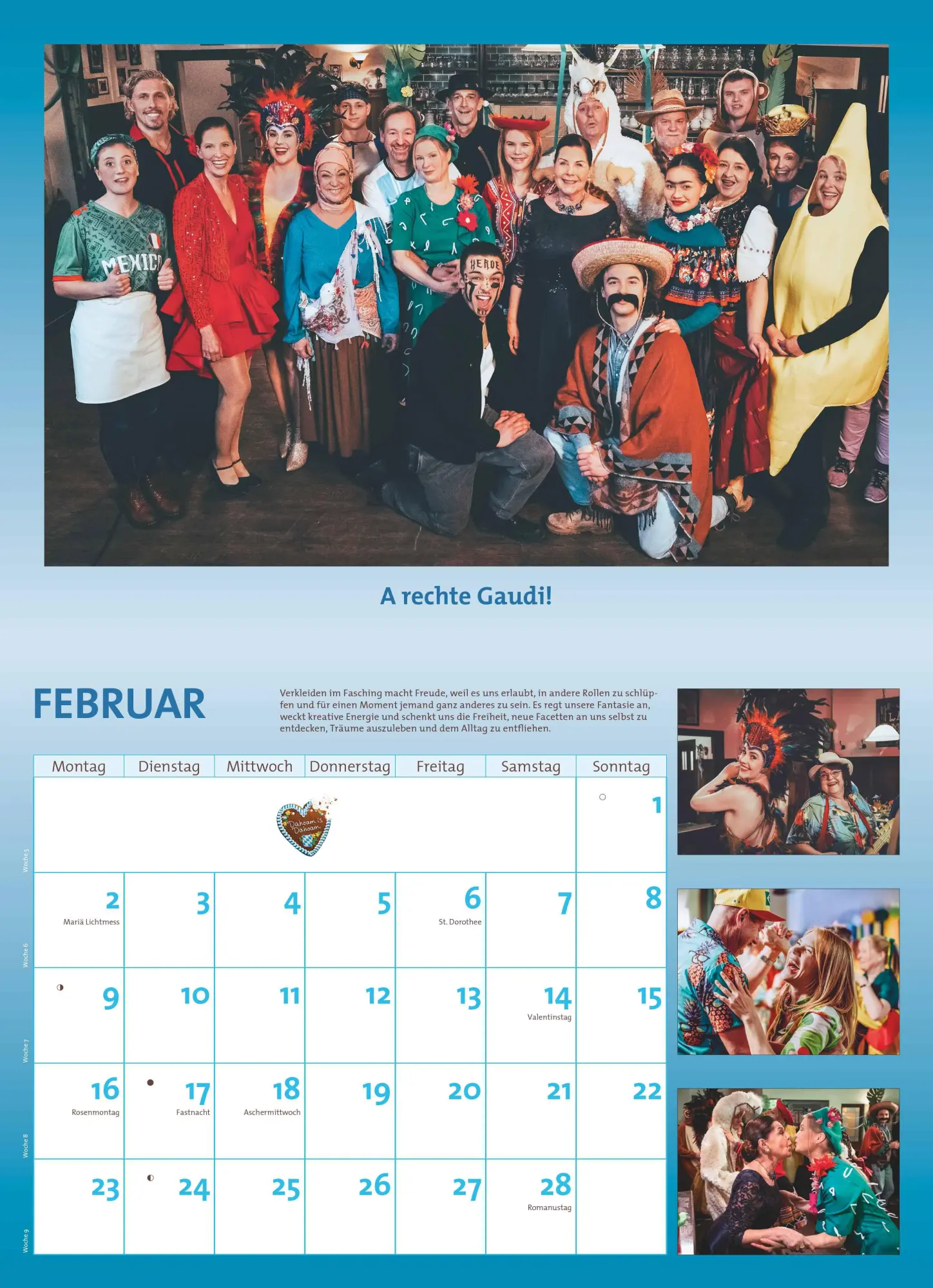 Bild: 4069095008960 | Dahoam is Dahoam 2026 - Broschürenkalender - Wandkalender - mit...