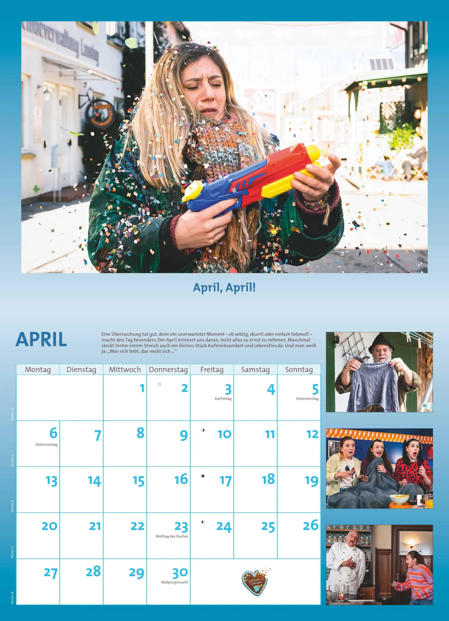 Bild: 4069095008960 | Dahoam is Dahoam 2026 - Broschürenkalender - Wandkalender - mit...