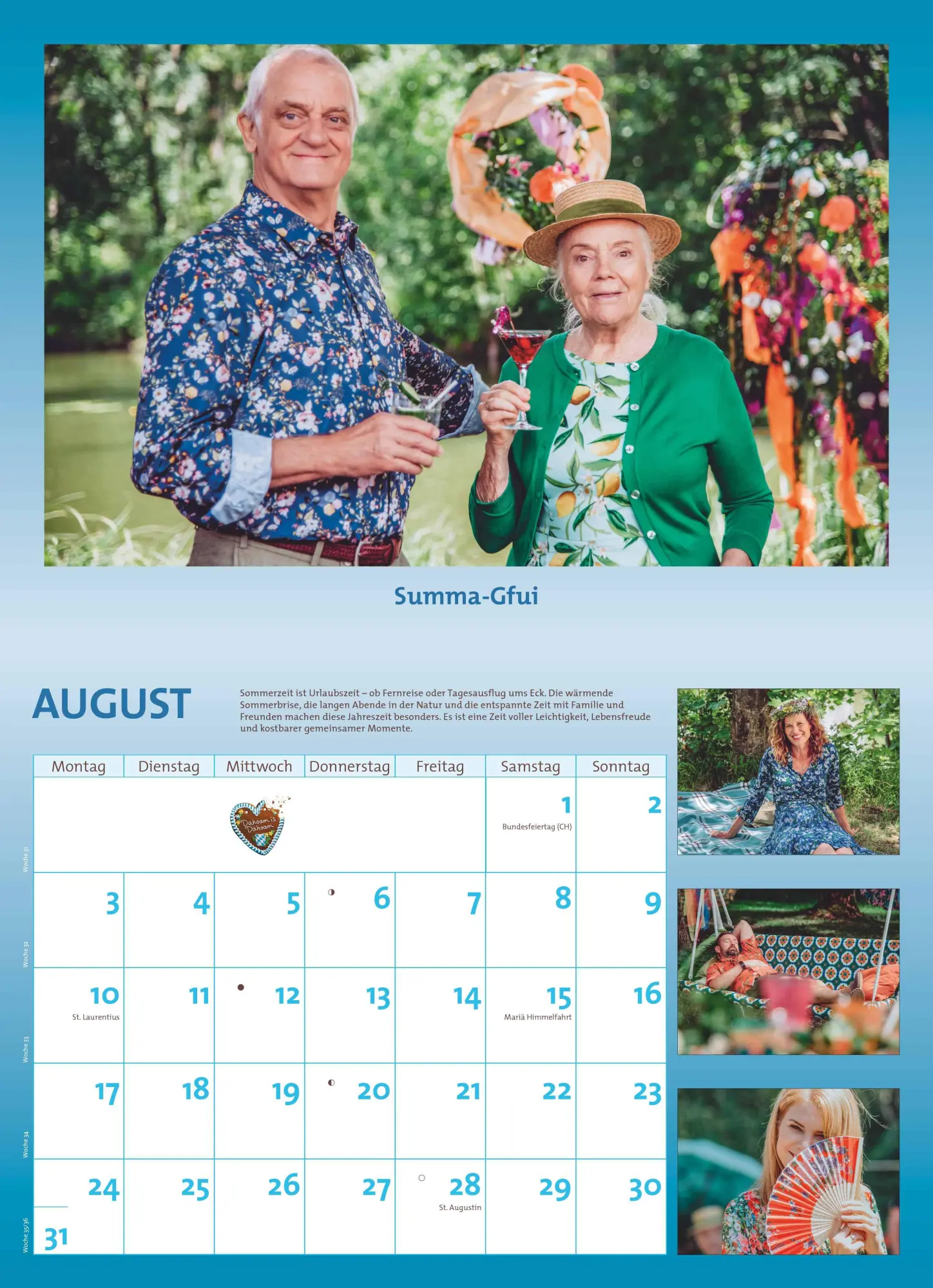 Bild: 4069095008960 | Dahoam is Dahoam 2026 - Broschürenkalender - Wandkalender - mit...