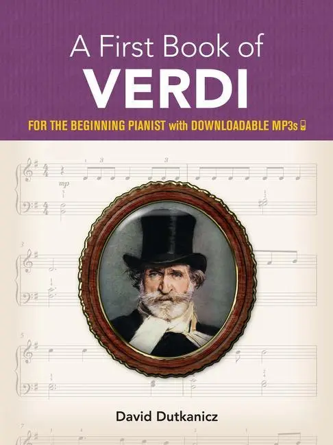 Cover: 9780486838960 | A First Book of Verdi | For The Beginning Pianist | David Dutkanicz