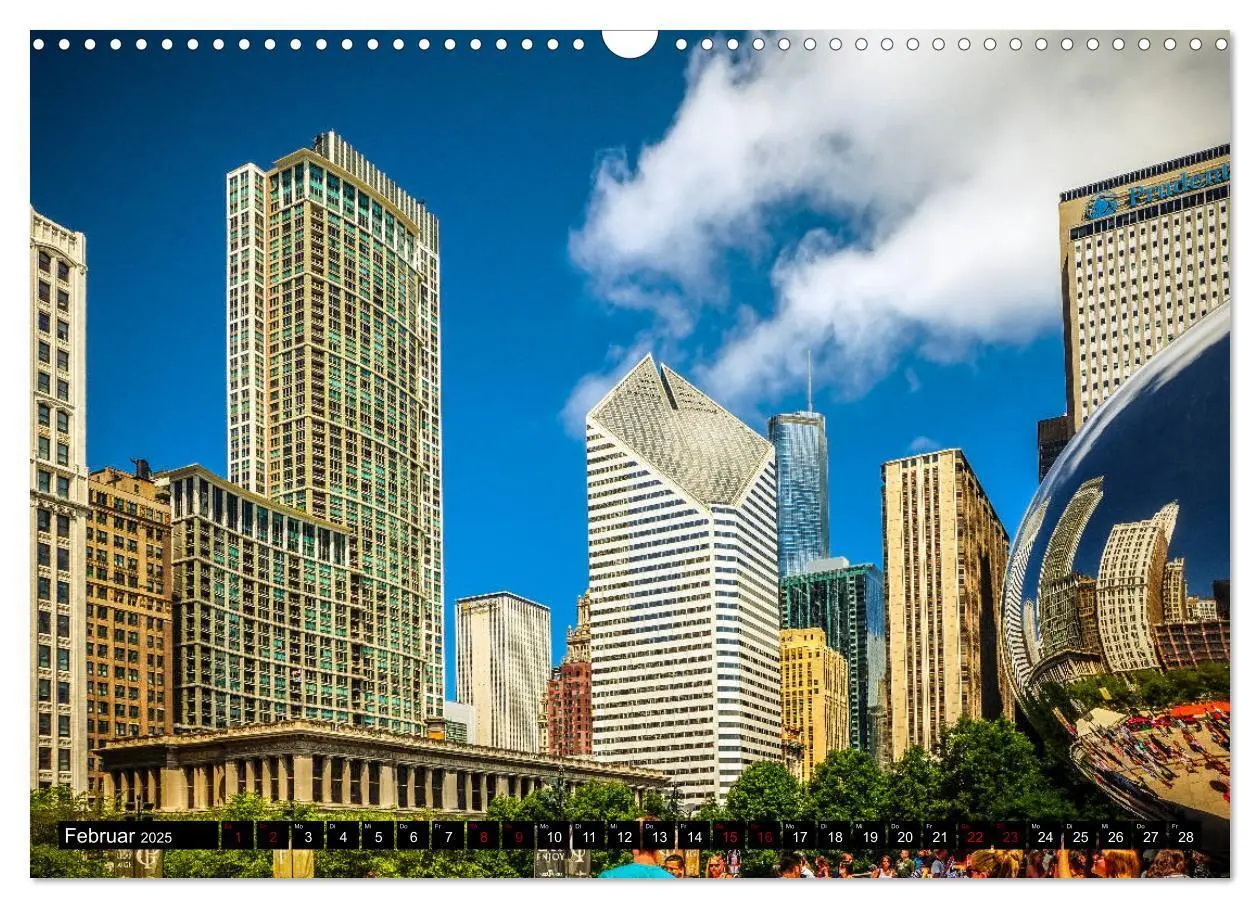 Bild: 9783435358960 | Chicago Impressionen (Wandkalender 2025 DIN A3 quer), CALVENDO...