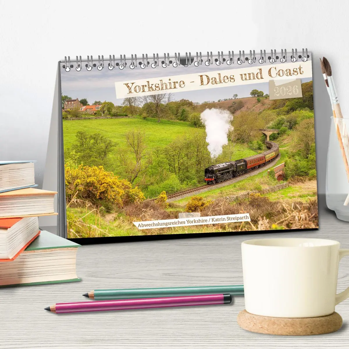 Bild: 9783457518960 | Yorkshire - Dales und Coast (Tischkalender 2026 DIN A5 quer),...