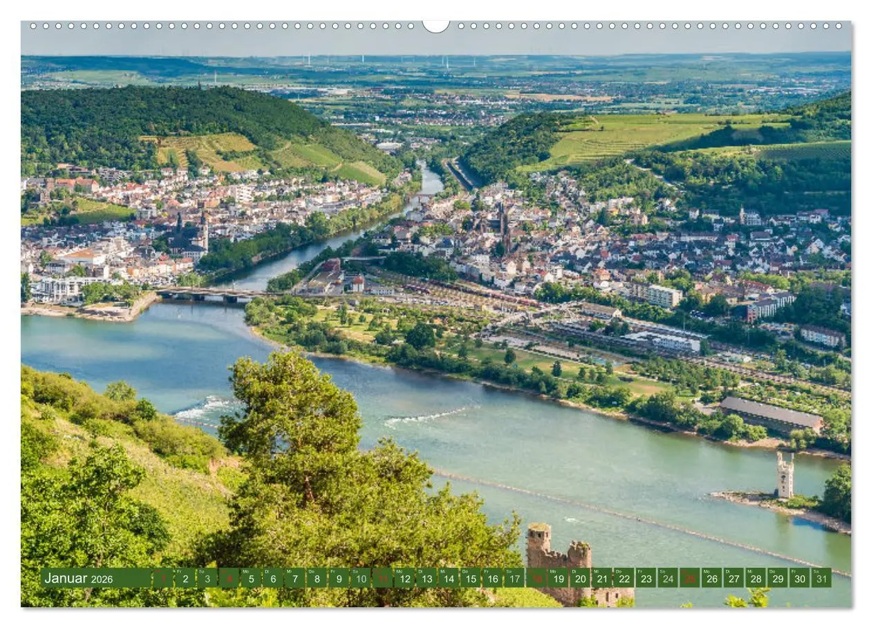 Bild: 9783516158960 | Kulturlandschaft Oberes Mittelrheintal I (Wandkalender 2026 DIN A2...