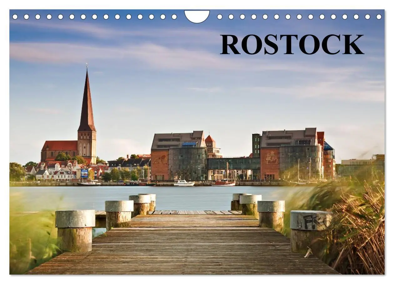 Cover: 9783516228960 | Rostock (Wandkalender 2026 DIN A4 quer), CALVENDO Monatskalender