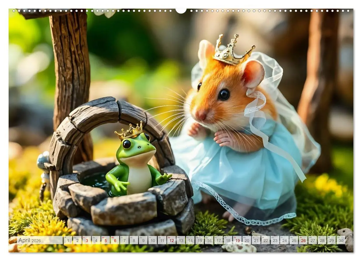 Bild: 9783516538960 | Es war einmal ein Hamster... Märchenhafte Abenteuer auf vier...