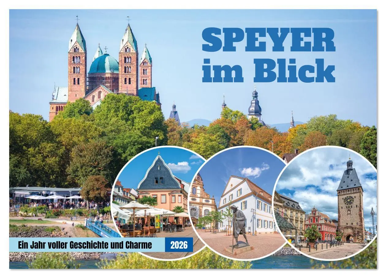 Cover: 9783516608960 | Speyer im Blick: Ein Jahr voller Geschichte und Charme...
