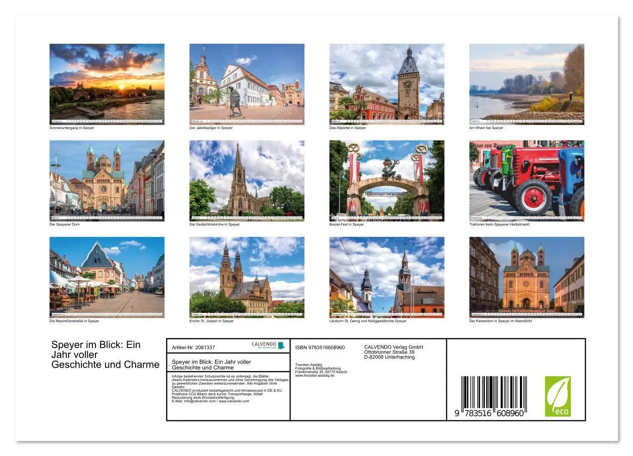 Bild: 9783516608960 | Speyer im Blick: Ein Jahr voller Geschichte und Charme...