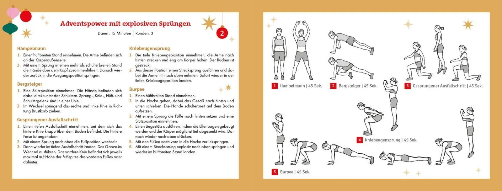 Bild: 9783742328960 | 24 Workouts für den Advent | Katharina Herdener | Buch | 100 S. | 2025