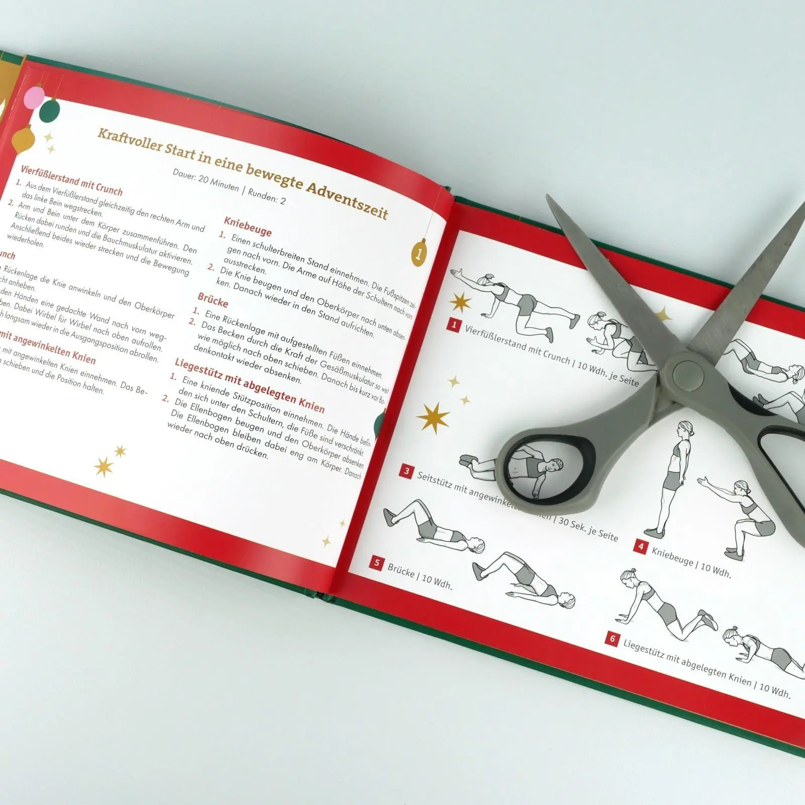 Bild: 9783742328960 | 24 Workouts für den Advent | Katharina Herdener | Buch | 100 S. | 2025