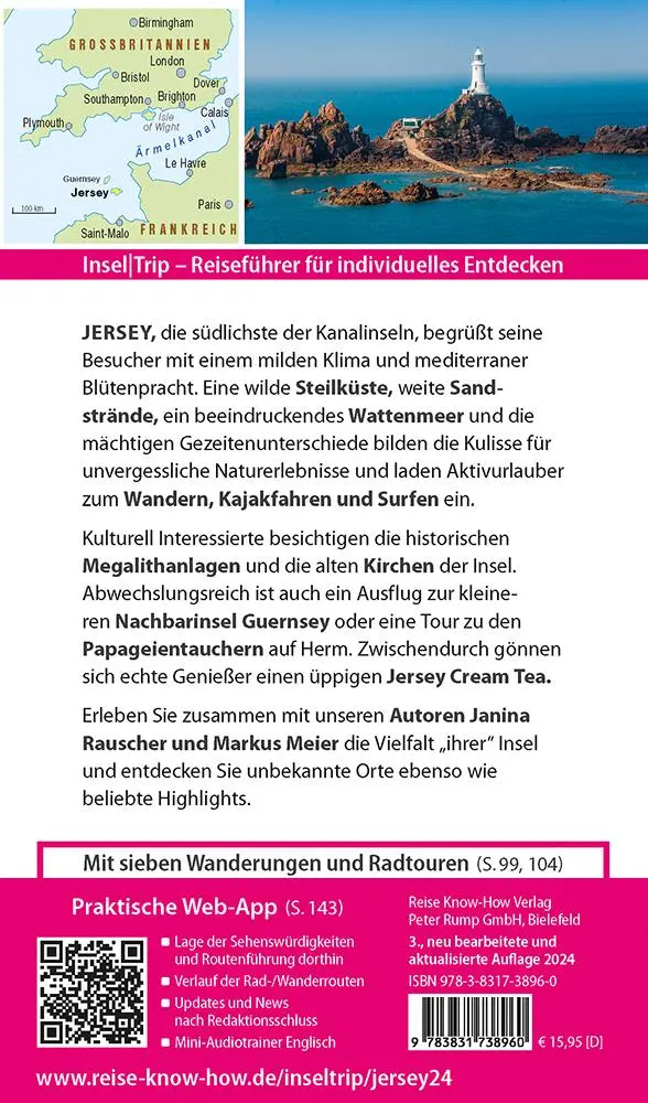 Rückseite: 9783831738960 | Reise Know-How InselTrip Jersey | Janina Rauscher (u. a.) | Buch