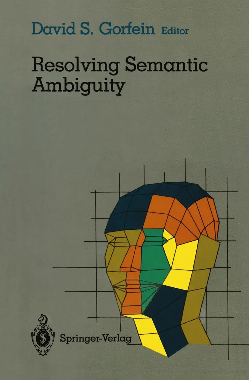 Cover: 9780387969060 | Resolving Semantic Ambiguity | David S. Gorfein | Taschenbuch | xii