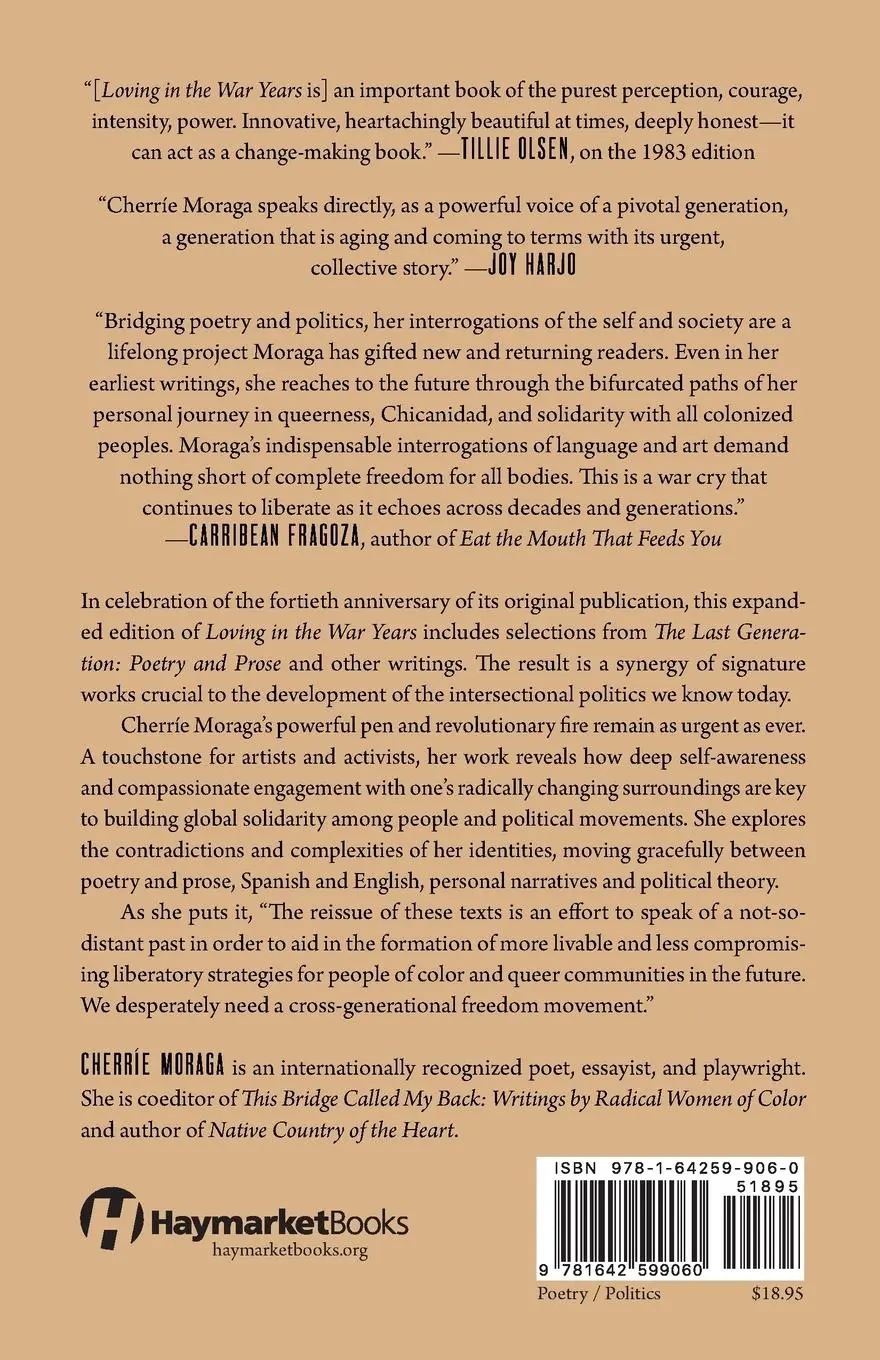 Rückseite: 9781642599060 | Loving in the War Years | And Other Writings, 1978-1999 | Moraga