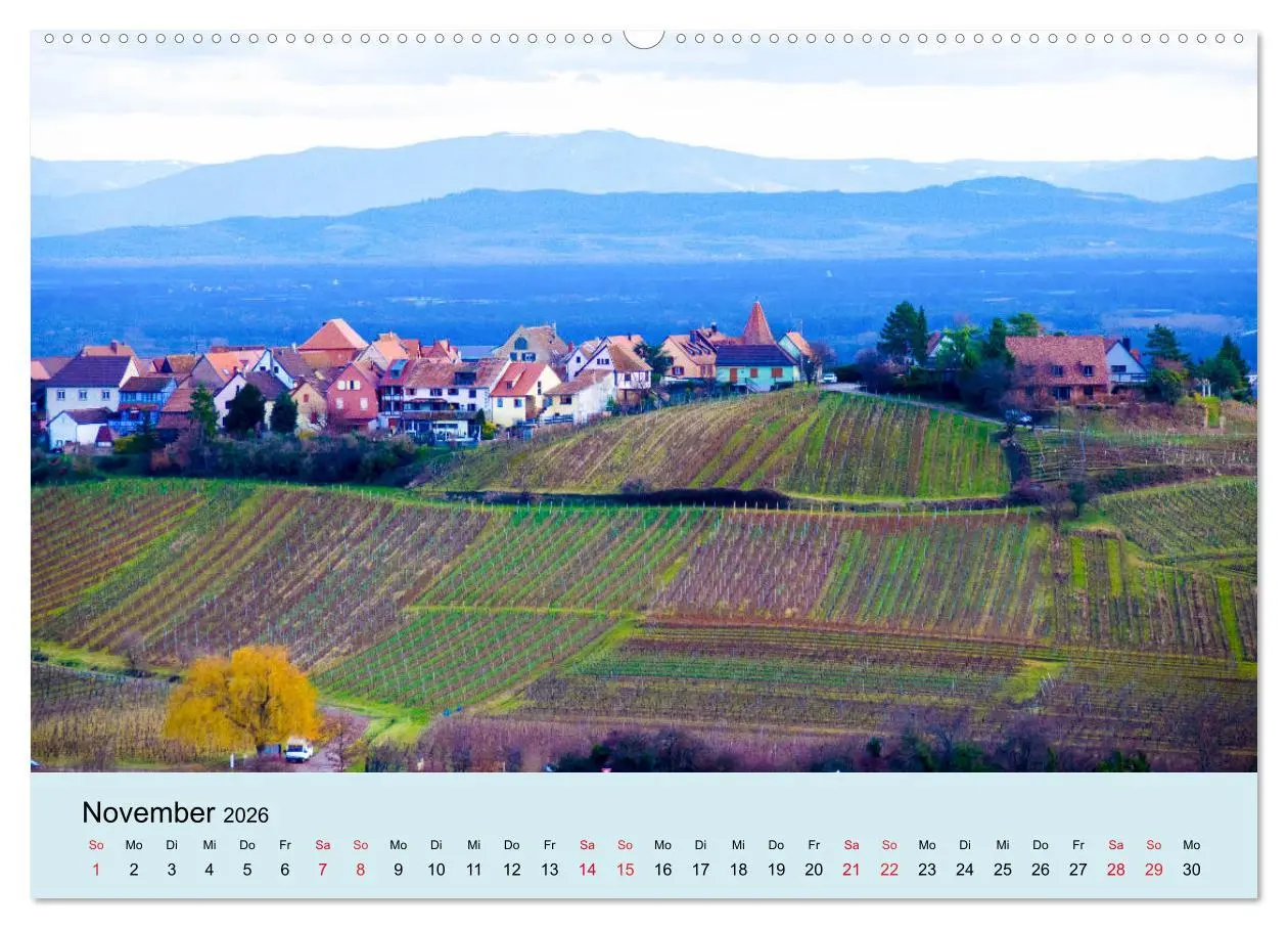 Bild: 9783457719060 | Elsass- und Vogesenträume (hochwertiger Premium Wandkalender 2026...