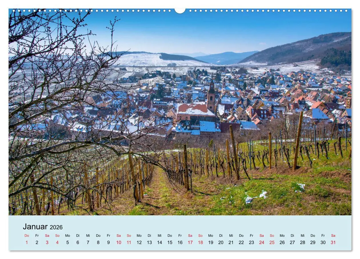 Bild: 9783457719060 | Elsass- und Vogesenträume (hochwertiger Premium Wandkalender 2026...