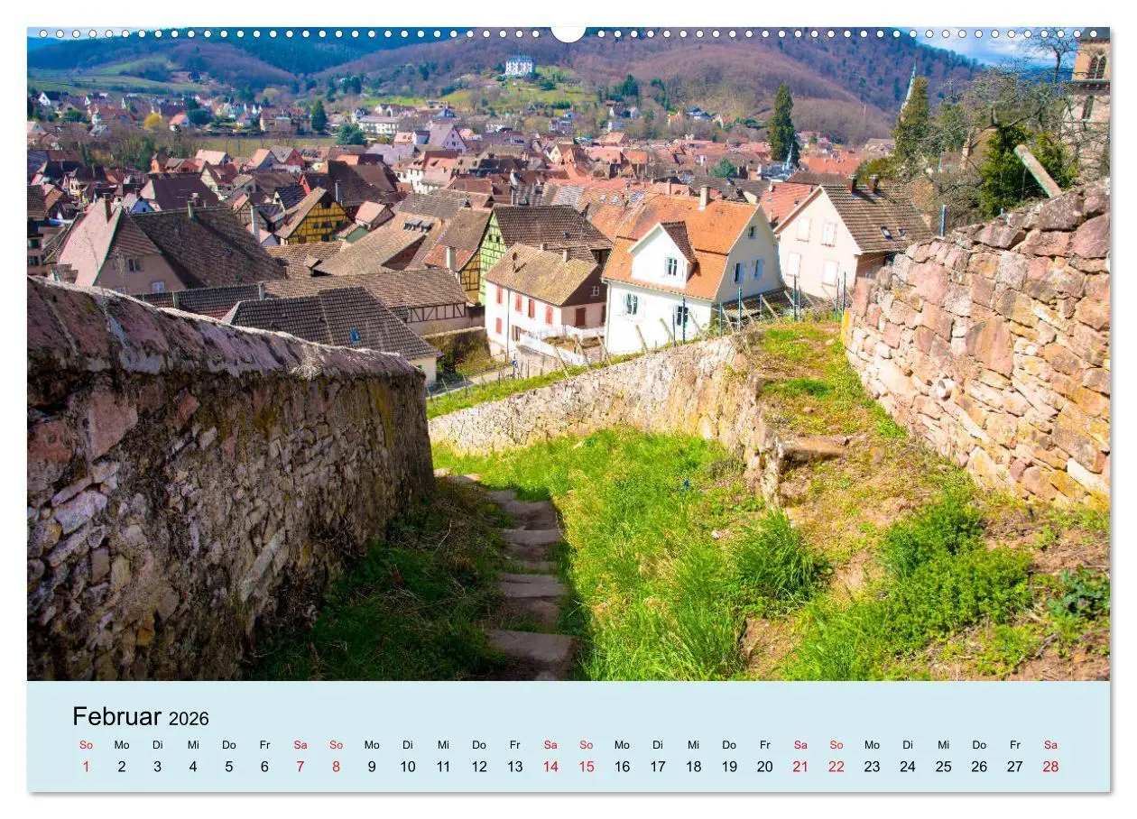 Bild: 9783457719060 | Elsass- und Vogesenträume (hochwertiger Premium Wandkalender 2026...