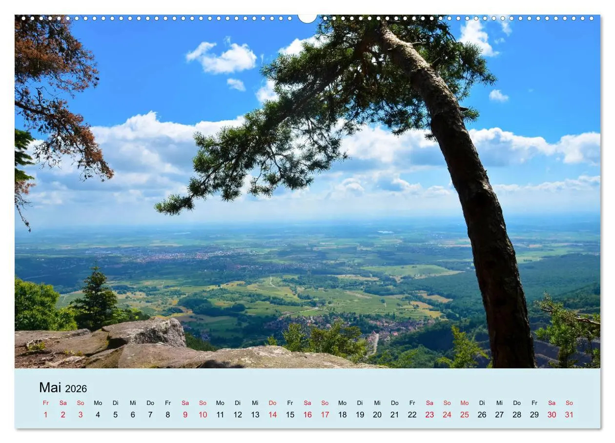 Bild: 9783457719060 | Elsass- und Vogesenträume (hochwertiger Premium Wandkalender 2026...