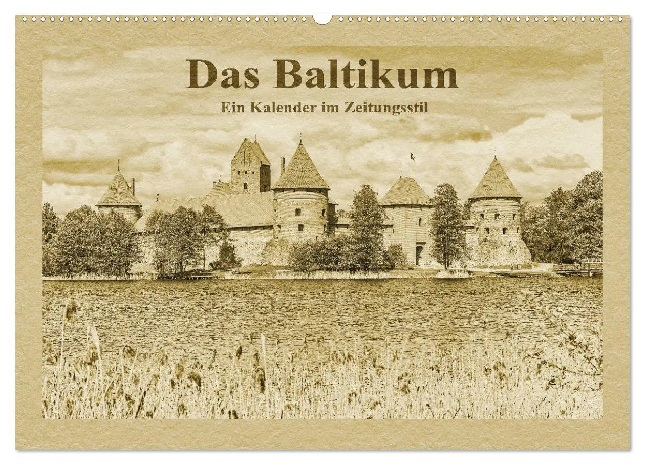Cover: 9783457889060 | Das Baltikum - Ein Kalender im Zeitungsstil (Wandkalender 2026 DIN...