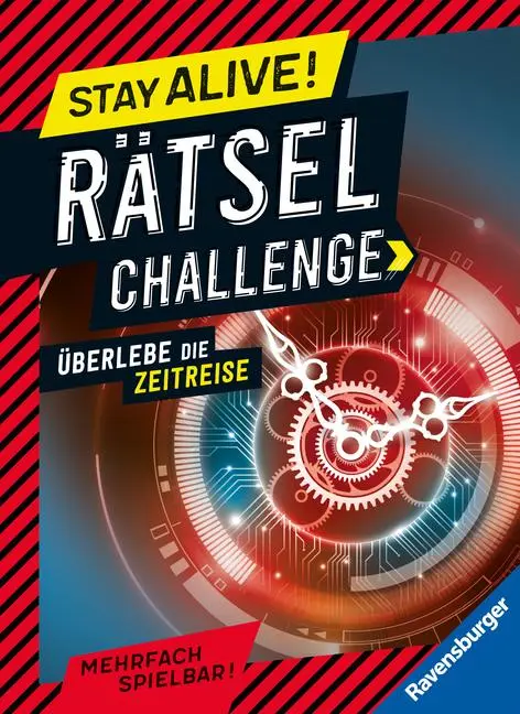 Cover: 9783473489060 | Stay alive! Rätsel-Challenge - Überlebe die Zeitreise | Anne Scheller