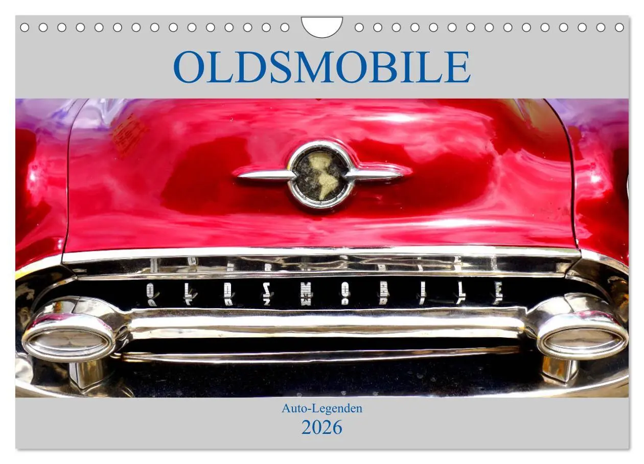 Cover: 9783516049060 | OLDSMOBILE - Auto-Legenden (Wandkalender 2026 DIN A4 quer),...