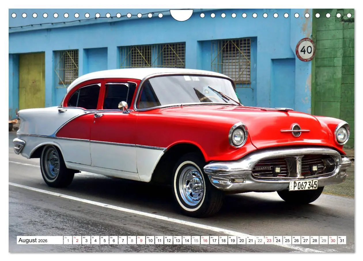 Bild: 9783516049060 | OLDSMOBILE - Auto-Legenden (Wandkalender 2026 DIN A4 quer),...