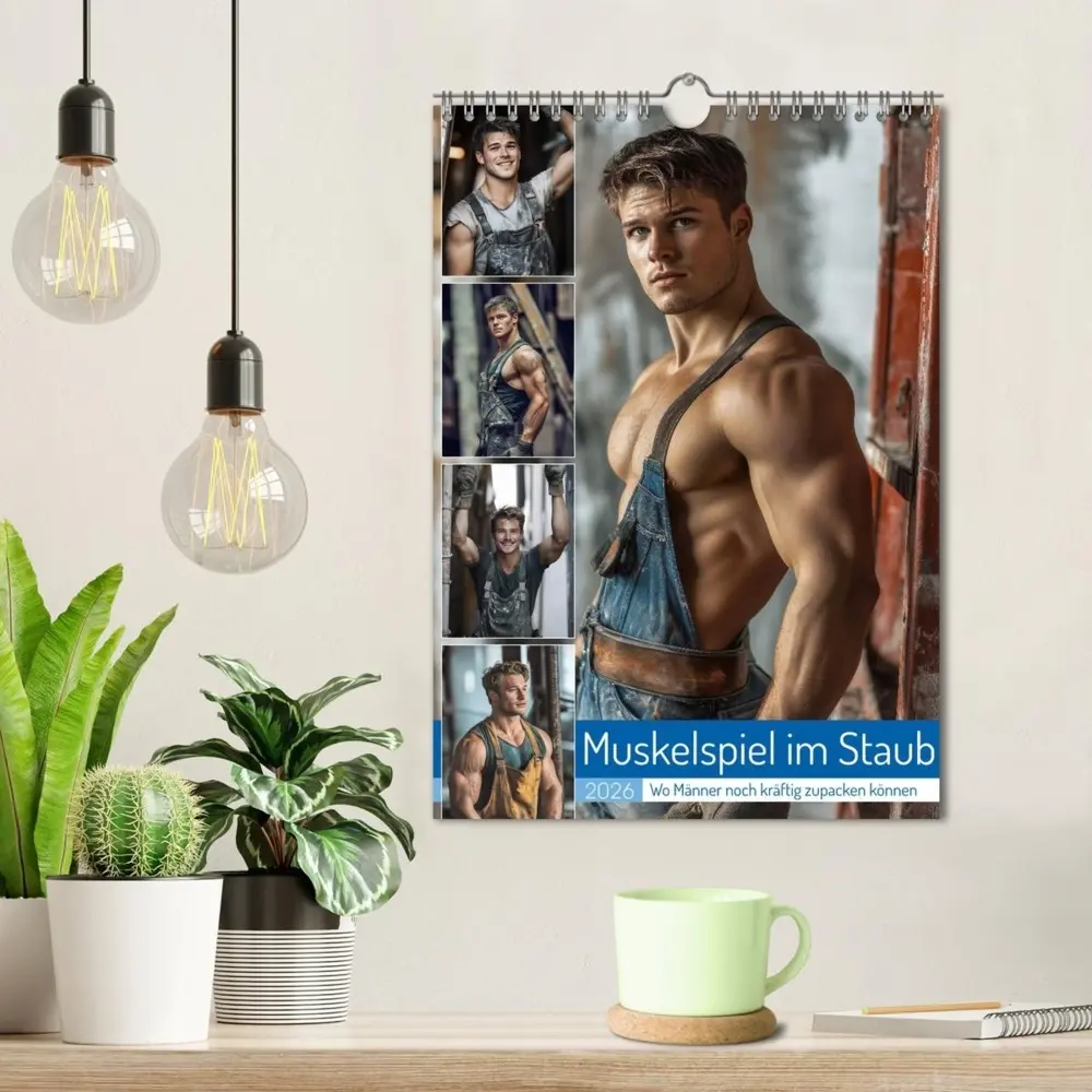 Bild: 9783516599060 | Muskelspiel im Staub (Wandkalender 2026 DIN A4 hoch), CALVENDO...
