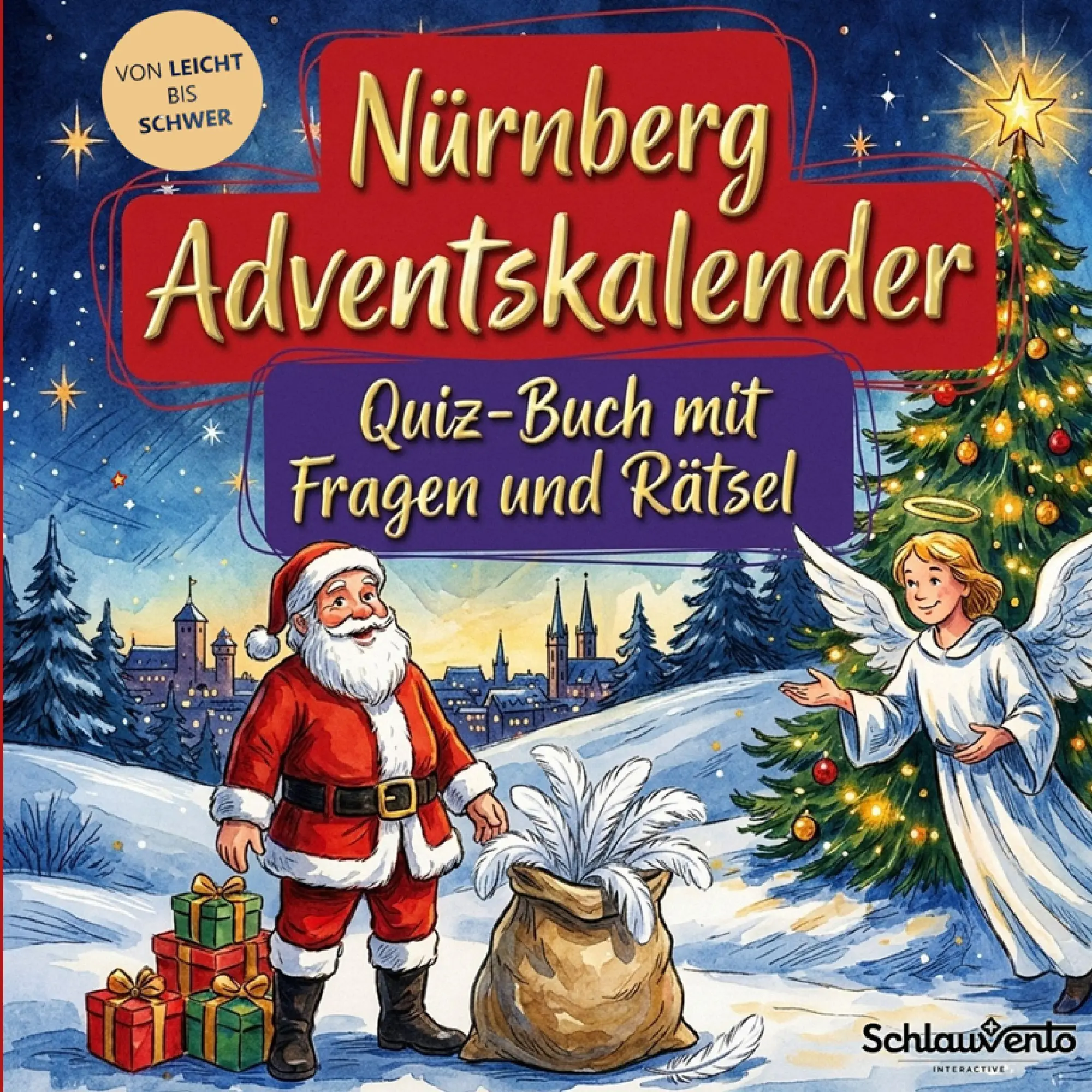 Cover: 9783693199060 | Nürnberg-Adventskalender: Quiz-Buch mit Fragen und Rätsel | Buch