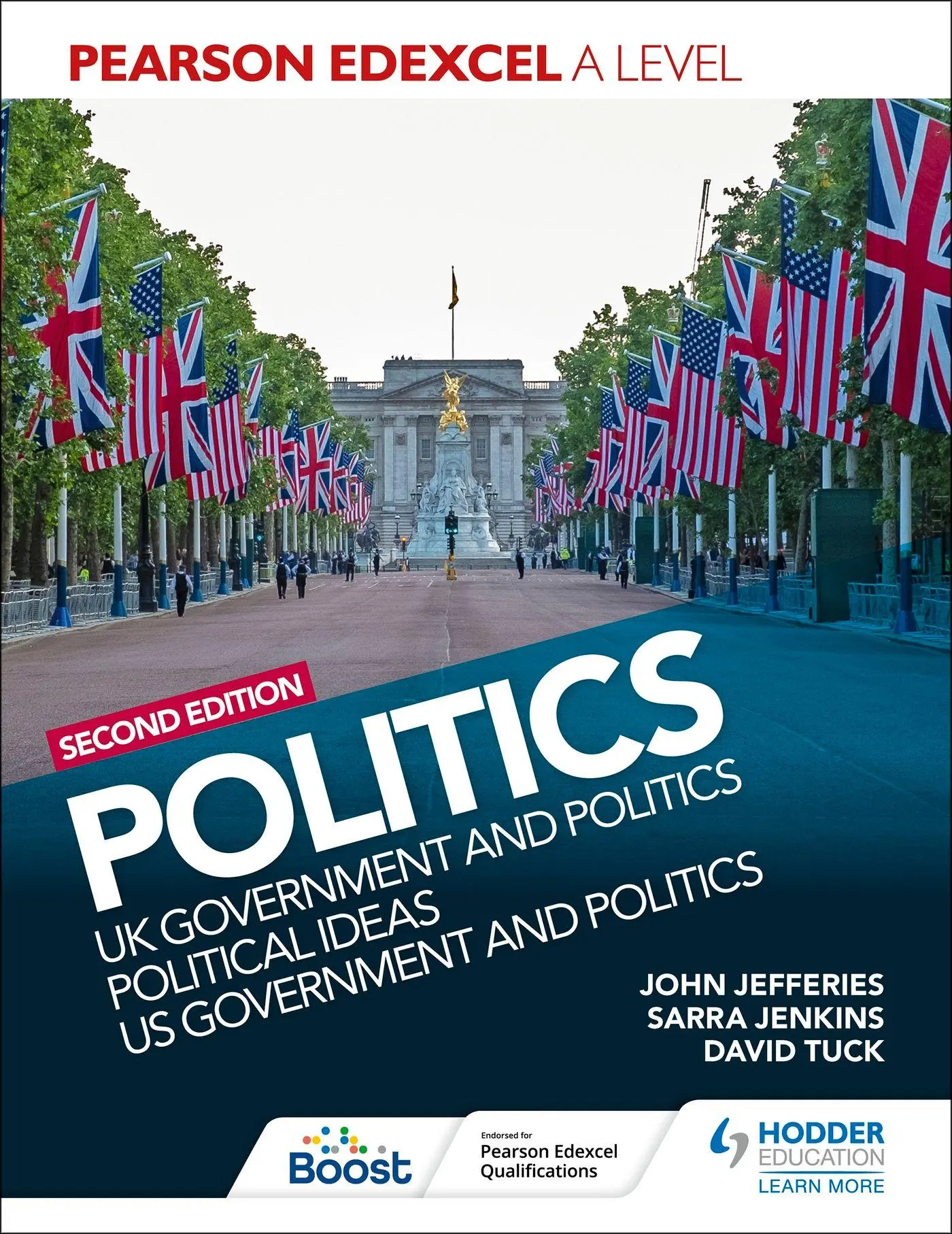 Cover: 9781398369160 | Pearson Edexcel A Level Politics 2nd edition | David Tuck (u. a.)