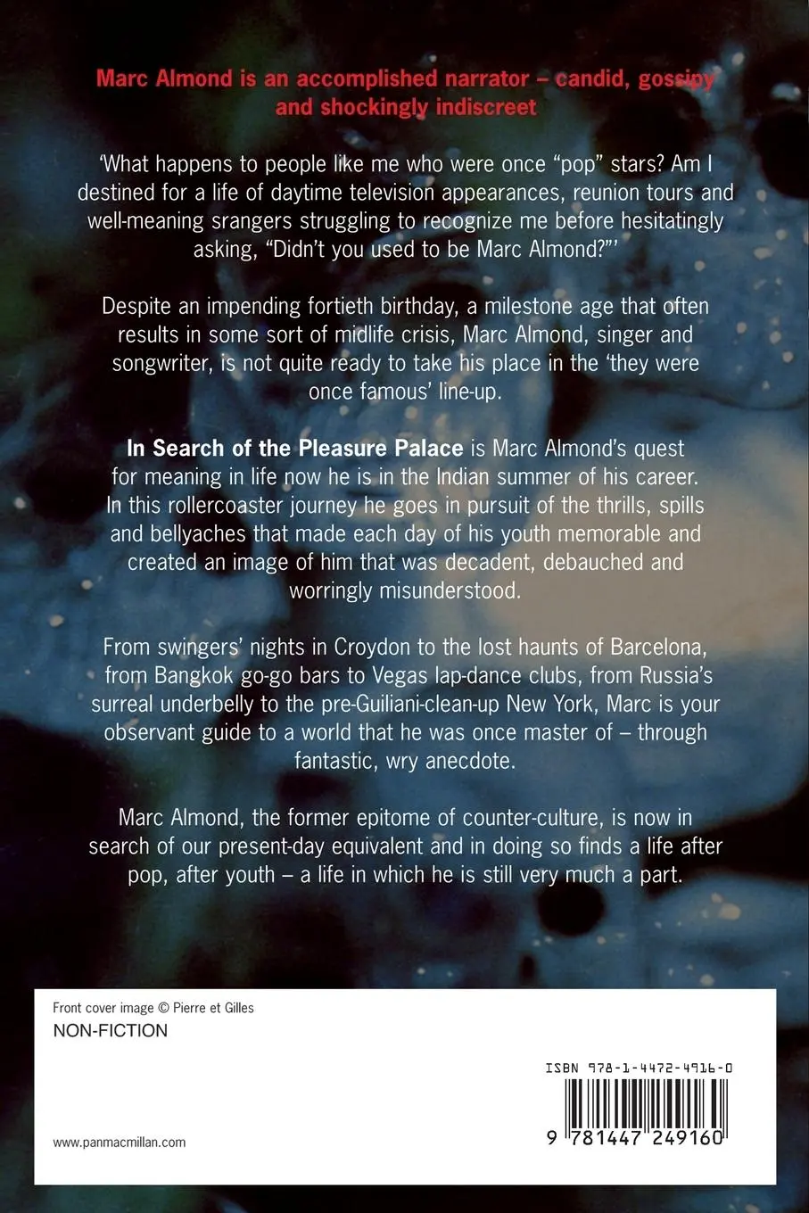 Rückseite: 9781447249160 | In Search of the Pleasure Palace | Disreputable Travels | Marc Almond