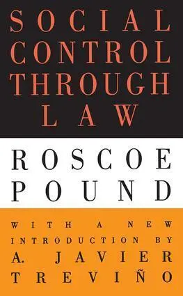 Cover: 9781560009160 | Social Control Through Law | Roscoe Pound | Taschenbuch | Englisch