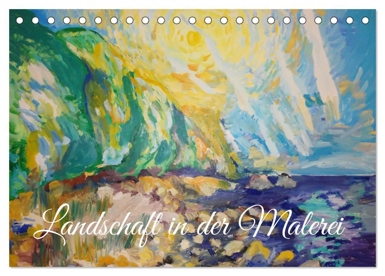 Cover: 9783457709160 | Landschaft in der Malerei: Ein Kunstkalender (Tischkalender 2026...