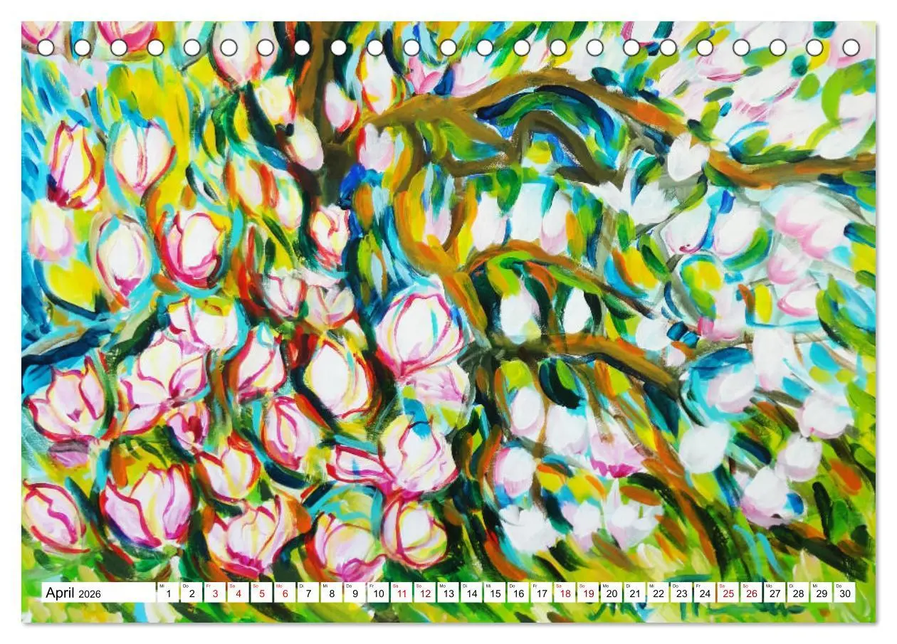 Bild: 9783457709160 | Landschaft in der Malerei: Ein Kunstkalender (Tischkalender 2026...
