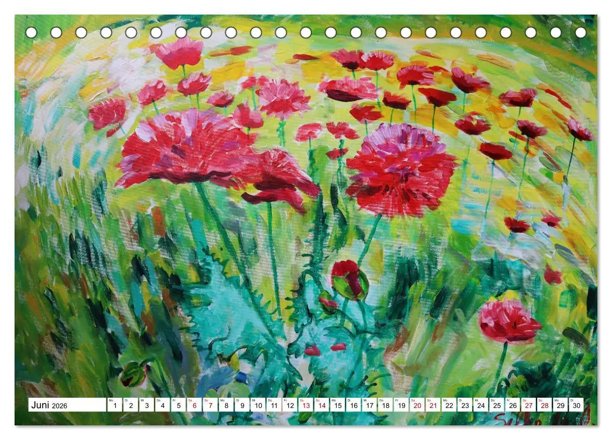Bild: 9783457709160 | Landschaft in der Malerei: Ein Kunstkalender (Tischkalender 2026...