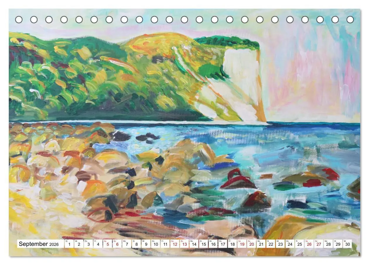 Bild: 9783457709160 | Landschaft in der Malerei: Ein Kunstkalender (Tischkalender 2026...