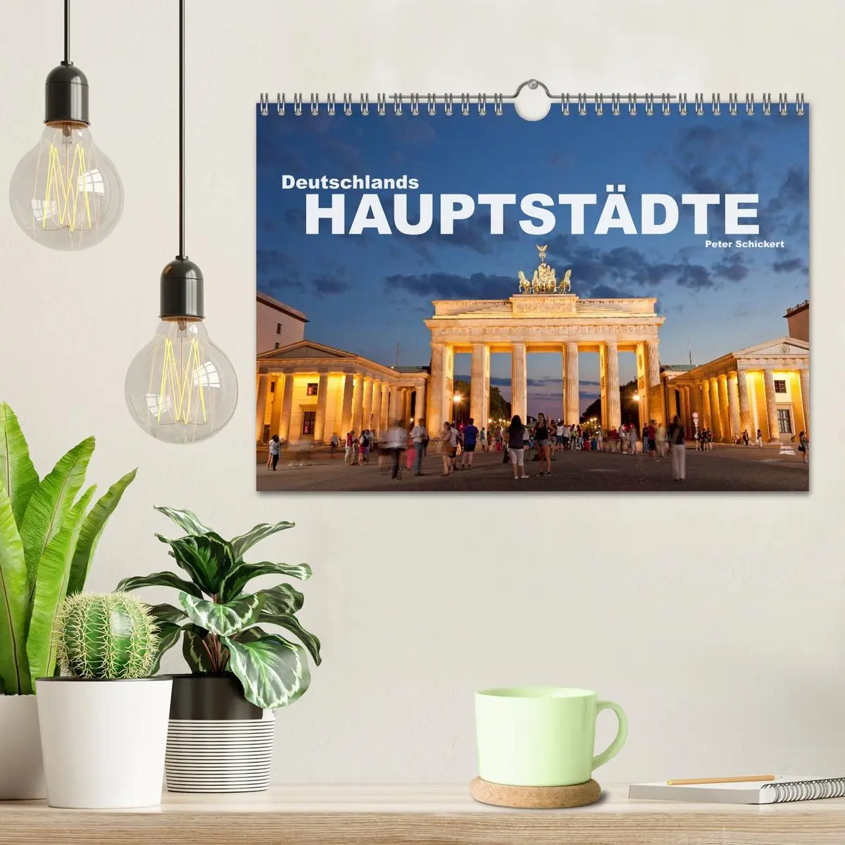 Bild: 9783516039160 | Deutschlands Hauptstädte (Wandkalender 2026 DIN A4 quer), CALVENDO...
