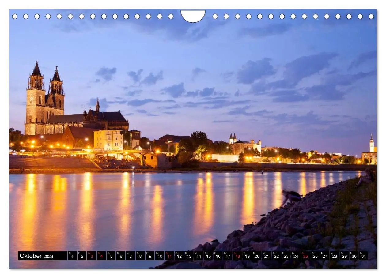 Bild: 9783516039160 | Deutschlands Hauptstädte (Wandkalender 2026 DIN A4 quer), CALVENDO...