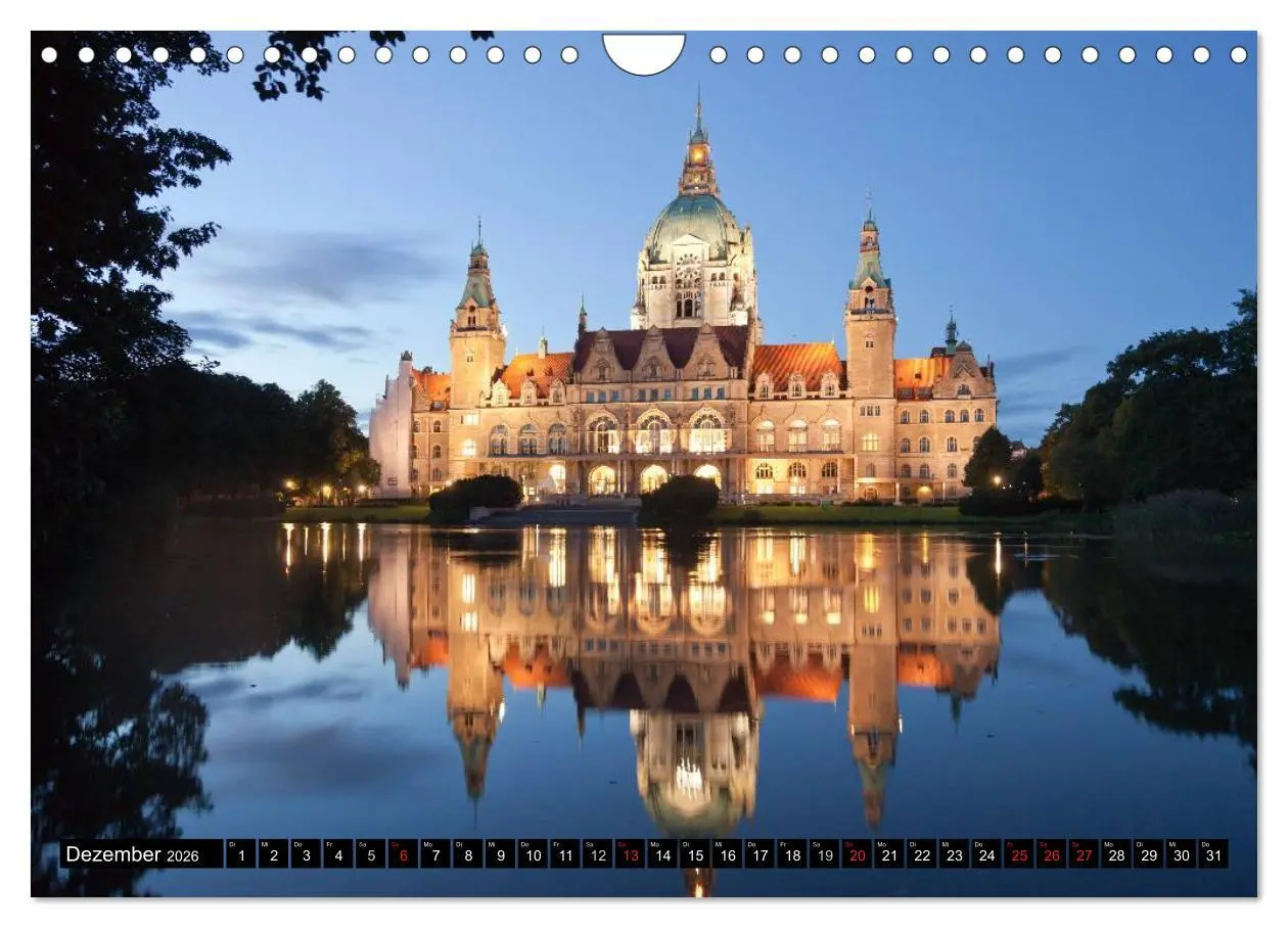 Bild: 9783516039160 | Deutschlands Hauptstädte (Wandkalender 2026 DIN A4 quer), CALVENDO...