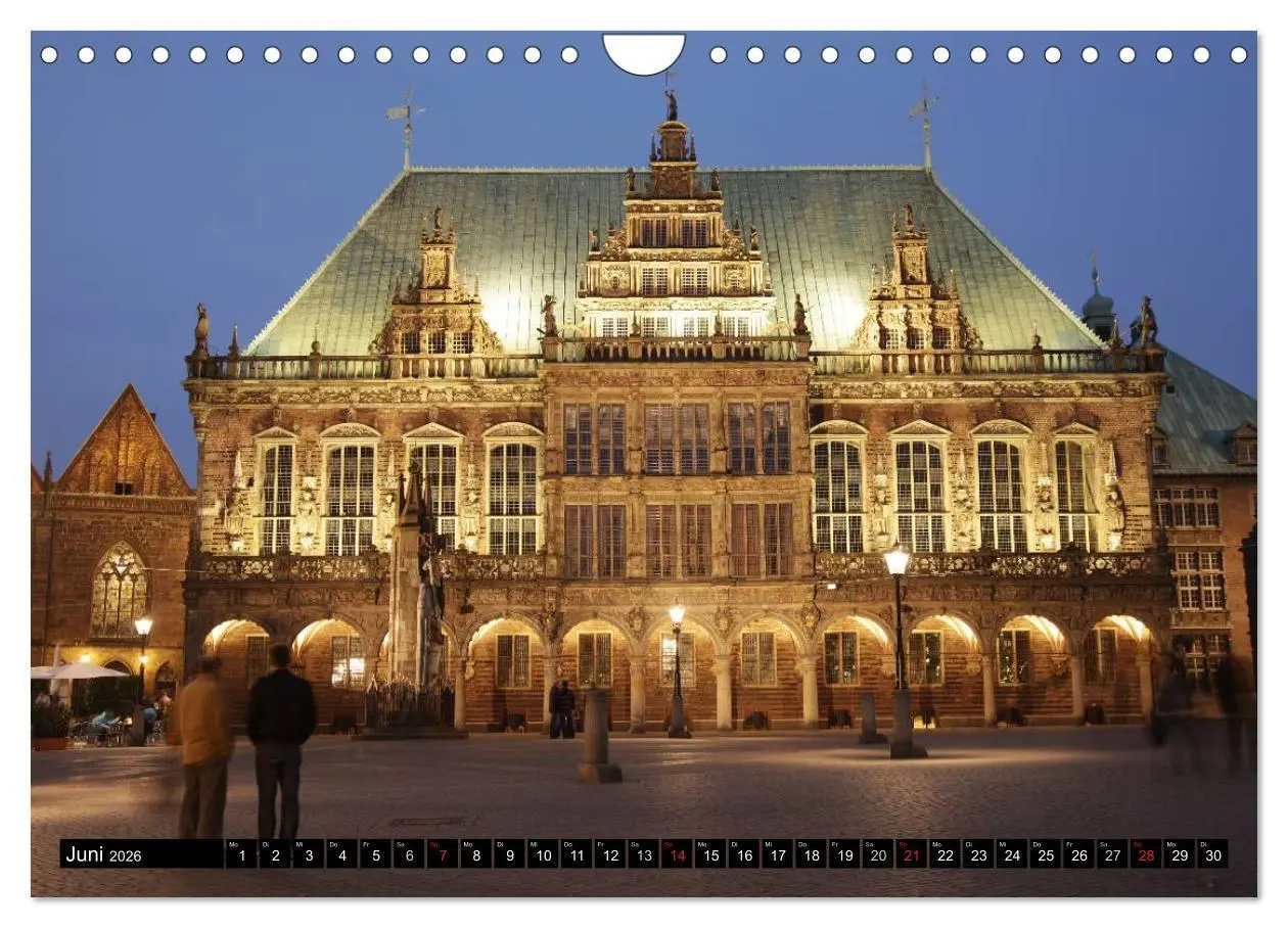 Bild: 9783516039160 | Deutschlands Hauptstädte (Wandkalender 2026 DIN A4 quer), CALVENDO...