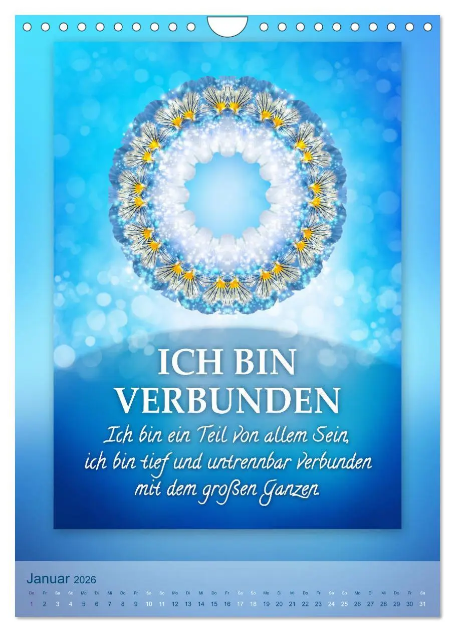 Bild: 9783516419160 | ICH BIN Licht und Liebe - Kalender (Wandkalender 2026 DIN A4 hoch),...