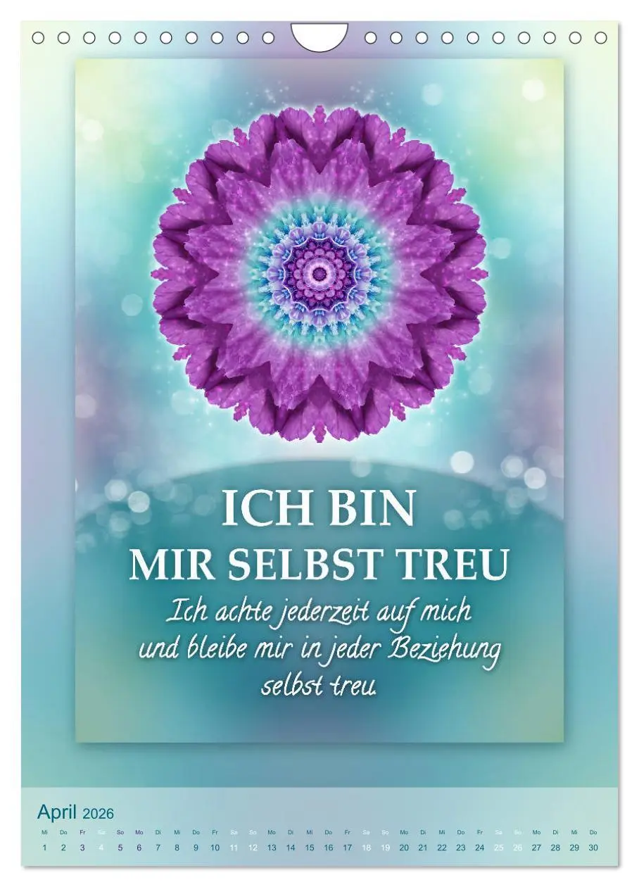Bild: 9783516419160 | ICH BIN Licht und Liebe - Kalender (Wandkalender 2026 DIN A4 hoch),...