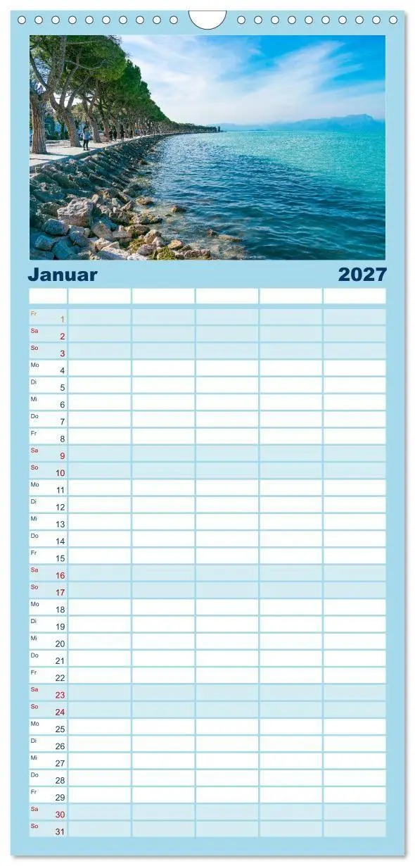 Bild: 9783594329160 | Familienplaner 2027 - Traumziel am Gardasee. Peschiera del Garda...