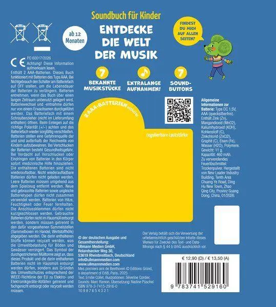 Rückseite: 9783741529160 | So klingt Beethoven - Klassik für Kinder | Emilie Collet | Buch | 2026