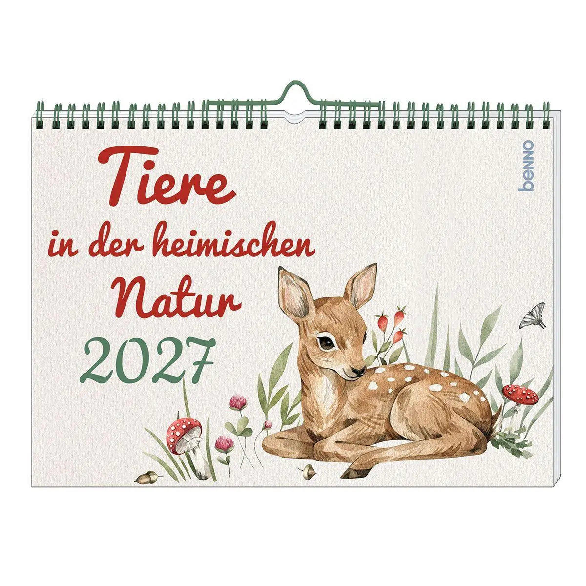 Cover: 9783746269160 | Tiere in der heimischen Natur 2027 | Kalender | Spiralbindung | 12 S.